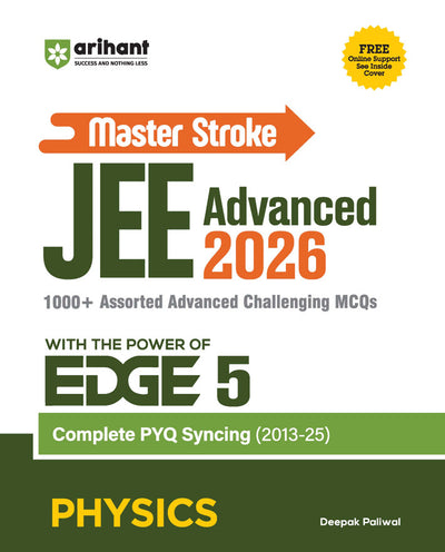 Combo of master stroke JEE Advanced 2026 | Physics, Chemsitry & Mathematics | English Medium
