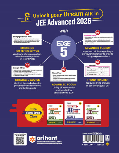 Master Stroke JEE Advanced 2026 Chemistry | 1000+ Advanced MCQs with PYQ Syncing (2013–2025) | with the POWER of EDGE 5 | Dr. RK Gupta