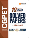 CGPET 2027 (Chhattisgarh Pre-Engineering Test) | 10 Years' Solved Papers (2026–2016) | 100% Original Previous Year Questions with Detailed Solutions | 3 Mock Tests for 2027