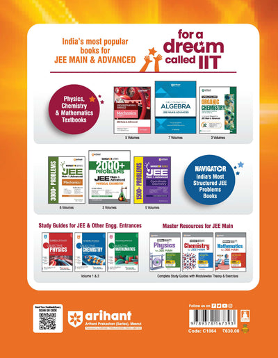 JEE Main Chemistry PYQ Book Back Cover Features and Highlights 2027