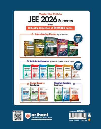 JEE Main Mathematics | 7 Years 143 Shifts (2025-2019 All Papers) | Chapterwise- Topicwise Solved Papers | 2500+ MCQs, Key Idea, Concept Enhancer