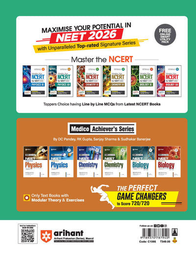 NEET (UG) 13 Year (2025-2013) Chapterwise-Topicwise Solutions | English Medium