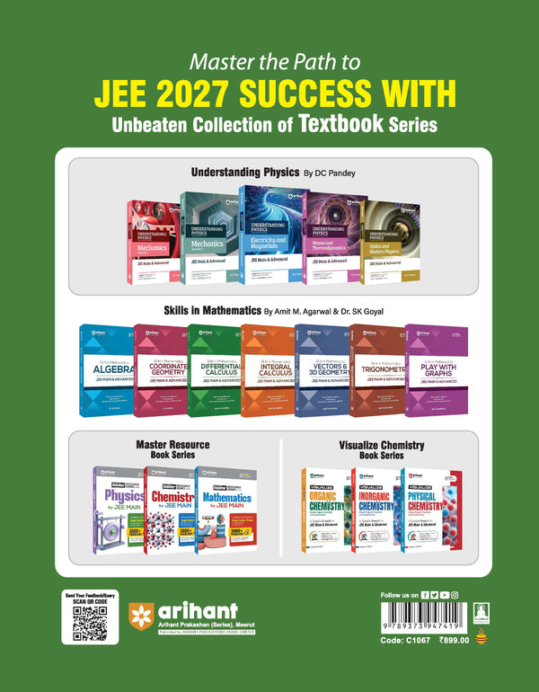 Master Resource Series Physics for JEE Main 2027 | Exam-Centric Theory, Trend Analysis & JEE Extract | 3000+ Problems with 3-Level Exercises (PYQs, JEE Probes & JEE Plus) | D.B. Singh