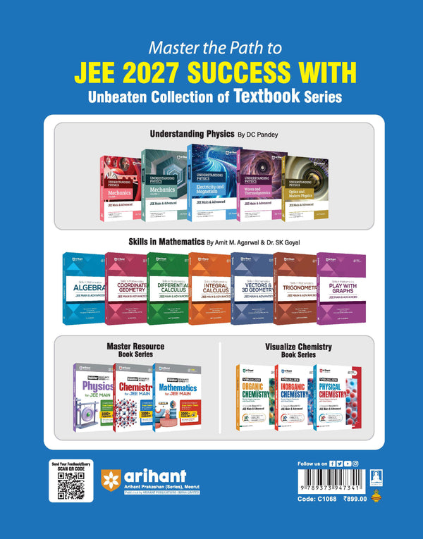 Master Resource Series Chemistry for JEE Main 2027 | Exam-Centric Theory, Trend Analysis & JEE Extract | 3000+ Problems with 3-Level Exercises (PYQs, JEE Probes & JEE Plus) | Sanjay Sharma