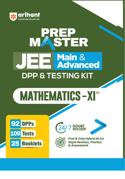 Combo of DPP & Testing Kit JEE Main & Advance Class XI | Physics, Chemistry & Mathematocs | With Free Aptitude Problem in Physics