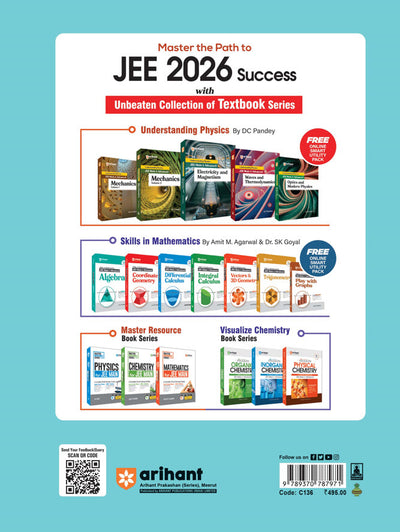 AMUEEE (AMU Engineering Entrance Exam) 16 Years' (2025-2010) Solved Papers | Most Authentic & Explanatory Solution | With Online Test Series