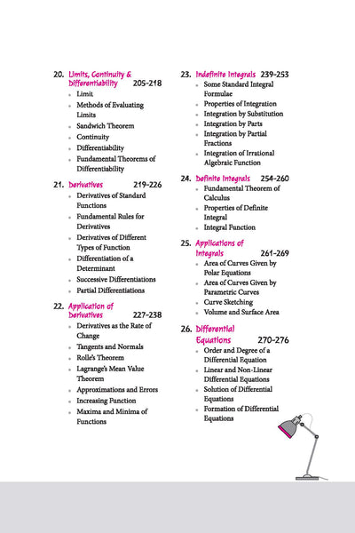 Handbook Mathematics (Class XI-XII) For Eng. & Other Exams