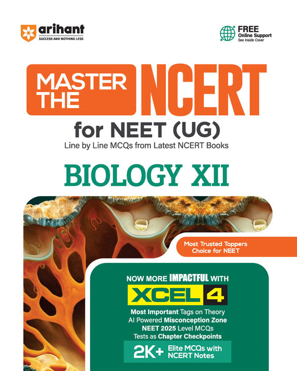 Combo of Master the NCERT Biology Class 11th & 12th | For JEE & CUET 2026 | English Medium