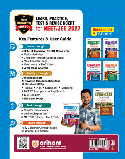 Master the NCERT Chemistry Class 11 | For NET, JEE & CUET 2026 | Line by Line MCQs from Latest NCERT Book | NCERT-Based 2K+ MCQs, AI-Based Misconception Zone | FREE Online Support | Revised Edition 2026