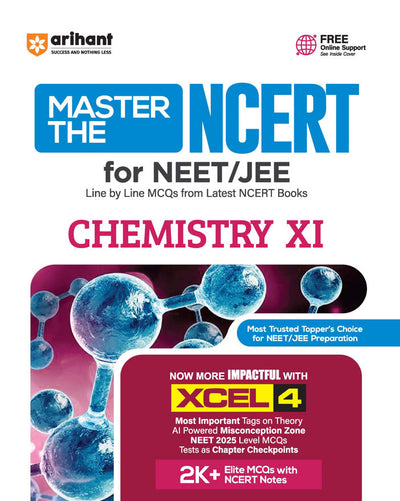 Master the NCERT Chemistry Class 11 | For NET, JEE & CUET 2026 | Line by Line MCQs from Latest NCERT Book | NCERT-Based 2K+ MCQs, AI-Based Misconception Zone | FREE Online Support | Revised Edition 2026