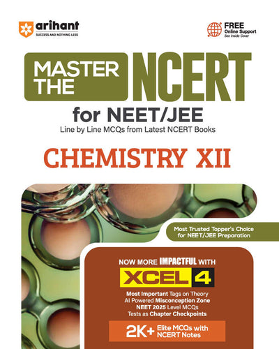 Master the NCERT Chemistry Class 12 | For NET, JEE & CUET 2026 | Line by Line MCQs from Latest NCERT Book | NCERT-Based 2K+ MCQs, AI-Based Misconception Zone | FREE Online Support | Revised Edition 2026