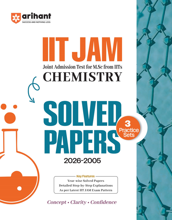IIT JAM 2027 | Chemistry Solved Papers (2026–2005) with 3 Practice Sets | 100% Detailed Step by Step Explanations