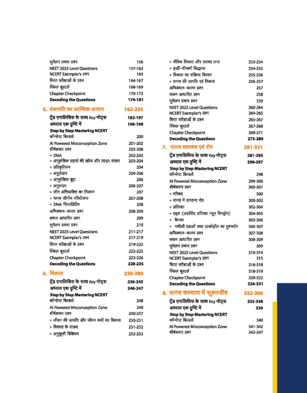 Master the NCERT Jeev Vigyan (Biology) Class 12 | For NEET (UG) & CUET 2026-27 | Line by Line MCQs from Latest NCERT Book | NCERT-Based 2K+ MCQs, AI-Based Misconception Zone | Revised Edition 2026