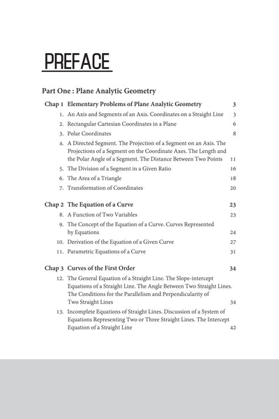 Classic Texts Series - Problems in Analytic Geometry | By D. Kletenik
