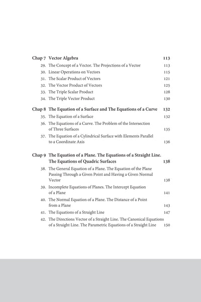 Classic Texts Series - Problems in Analytic Geometry | By D. Kletenik