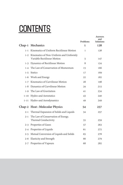 Classic Texts Series - Problems in Elementary Physics | By B.bukhovtsev , V.krivchenkov, G. Myakishev & V.Shalnov