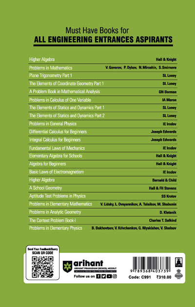 Classic Texts Series - Problems in Elementary Physics | By B.bukhovtsev , V.krivchenkov, G. Myakishev & V.Shalnov