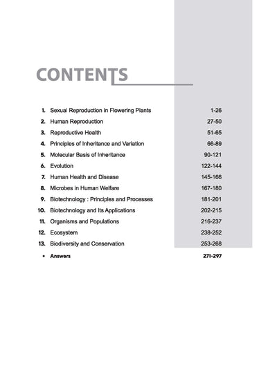 NCERT Revision Workbook Biology Vol. 2 (Class XII) for JEE, NEET & CUET