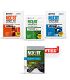 Combo of NCERT Solutions Physics, Chemistry & Mathematics Class 12th | With Free NCERT Solutions English Core class 12th | Hindi Medium