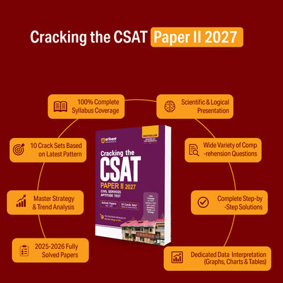 Cracking CSAT Paper 2 2027 front cover