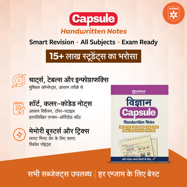 Combo of Handwritten Capsule | Polity, History, Static G.K, Economics, Geography & Science | Hindi Medium