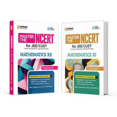 Combo of Master the NCERT Mathematics Class 11th & 12th | For JEE & CUET 2026 | English Medium
