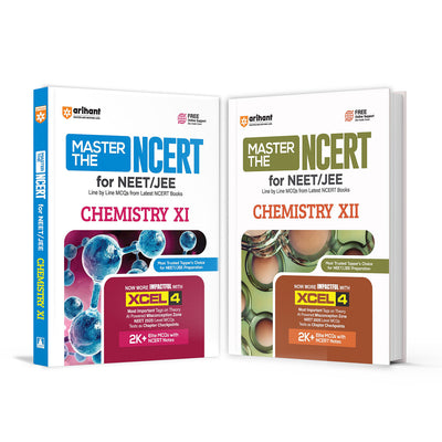 Combo of Master the NCERT Chemistry Class 11th & 12th | For JEE & CUET 2026 | English Medium