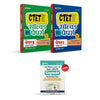 Combo of CTET Primary & Junior Level Class I-V & VI-VIII (Paper -1 & Paper -2) | Solved Paper (2024-2014) & Social Science & Studies (Solved Papers 2024-2015) | With Free Child Development and Pedagogy (CDP) & Teaching Aptitude | Hindi Medium