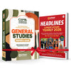 Combo of Guaranteed Success Package UPSC IAS Pre Exam & Headlines Current Affairs Yearly 2026 | General Studies Paper-1 | English Medium
