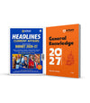 Combo of General Knowledge 2027 (Samanya Gyan 2027) & Headlines Current Affairs 2026 | English Medium