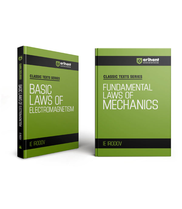 Combo of Classic Texts Series - Basic Laws of Electromagnetism, Fundamental Laws of Mechanics | English Medium