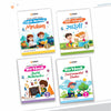 Combo (Set of 4 Workbooks) NCERT Class 2 Complete Workbook Pack 2026–27: Mridang (English), Sarangi (Hindi), Joyful Mathematics & EVS | Chapterwise Activity Practice Worksheets