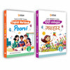 Combo (Set of 2 Workbooks) NCERT Class 6 Language Pack 2026–27: English (Poorvi) & Hindi (Malhar) Workbooks | Chapterwise Activity-Based Questions & Grammar Practice Worksheets