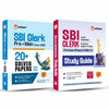 Combo (Set of 2 Books) SBI Clerk Prelims & Mains Exam Kit: Study Guide for Phase 1 + 20+ Solved Papers (2009-2025) with Detailed Solutions | Complete Syllabus, Notes & 2000+ MCQs for Junior Associates Exam