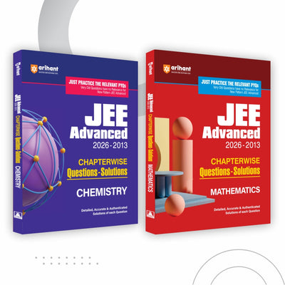 Combo (Set of 2 Books) JEE Advanced 2027 Chapterwise Solved PYQs: Chemistry & Mathematics (2013-2026) | Relevant PYQs with Step-by-Step Authentic Solutions & Detailed Concept Explanations for IIT JEE Preparation