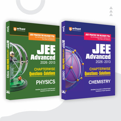 Combo (Set of 2 Books) JEE Advanced 2027 Chapterwise Solved PYQs: Physics & Chemistry (2013-2026) | Relevant PYQs with Step-by-Step Authentic Solutions & Detailed Concept Explanations for IIT JEE Preparation