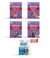 Combo of CBSE All in One Class 12th Exam  2026-2027 | Hindi Kendrik, English Core, Physics, Chemistry, Mathematics | With Free NCERT Solutions Physics 12th @225