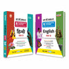 Combo (Set of 2 Books) UP Board Class 9 Complete Course 2026-27: Hindi & English | Based on Latest NCERT Pattern & NEP 2020 | Includes Chapter Tests, OMR Sheets & Project Work