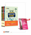 Combo of ICSE Class 10 Chapterwise Question Bank for Board Exam 2027 | Biology, Physics, Mathematics, Chemistry, English Lang| With Free ICSE Literature in English | English Medium