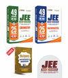 Combo of 49 Years JEE Advanced (1978 - 2026) & 25 Year JEE Main (2002 - 2026) | MATHEMATICS, CHEMISTRY | With Free Dictionary of Mathematics | English Medium