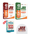 Combo of 49 Years JEE Advanced (1978 - 2026) & 25 Year JEE Main (2002 - 2026) | Chemistry, Physics | With Free Physics Quick Books| English Medium