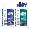 Combo (Set of 2 Books) 39 Years NEET (2026–1988) Physics & Biology PYQ Question Banks for NEET 2027 | Chapterwise, Topicwise & Levelwise PYQs with NTA Authenticated Solutions & Re-NEET 2026 Paper