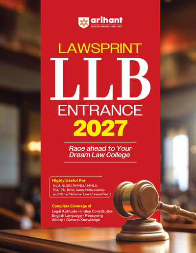 LLB Entrance 2027 LAWSPRINT | Highly Useful for NLU, NLSIU, RMNLU, MNLU,DU, IPU, BHU and Other National Law University | English Medium
