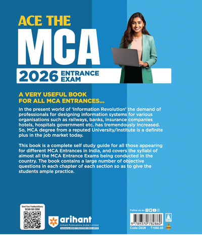 ACE The MCA Entrance Exam 2026 | Chapterwise Quick Theory & 3500+ Practice Questions | Complete Syllabus Coverage