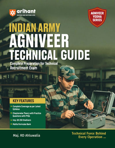 Indian Army Agniveer Technical Recruitment Exam | Complete Syllabus Coverage, Chapterwise PYQs, Maths Formulas 