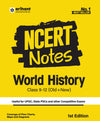 Ncert Notes World History Class (9-12) Old+New | 1st Edition | For UPSC and Other Competitive Exam | English Medium