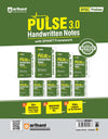 Book cover of 'Pulse 3.0 Handwritten Notes' with Arihant logo and product details.