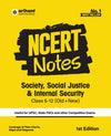 NCERT Notes Society, Social Justice & Internal Security (Class 6-12 Old + New) | 1st Edition | For UPSC and Other Competitive Exams | English Medium