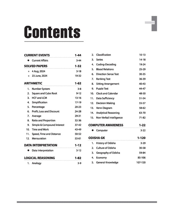 OSSC CGL (Combined Graduate Level) Prelims Exam 2026 | Complete Study Book for Group B & C Posts | with 2 Solved Papers | Topic-wise Study Notes, Exam-Focused Practice MCQs & 3000 Questions