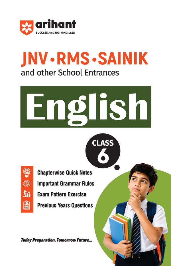 Combo of JNV, RMS, Sainik & Other School Class-6 Entrance Exams | Hindi, Ganit, Reasoning, Samanya Gyan, English | With Free Everyday Vocabulary@75/-
